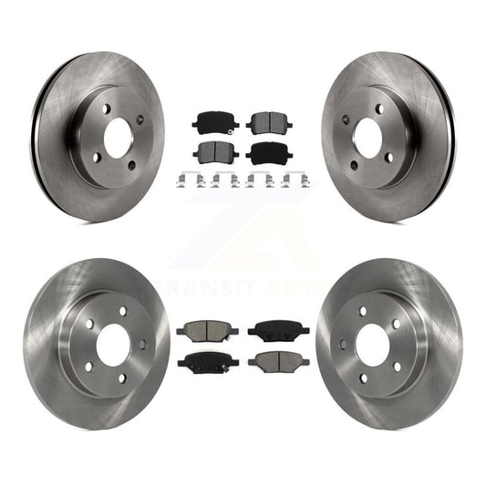 Standard Brake Kit For 2007 Pontiac G5 Disc rear brakes. With Rear Drum Brakes and With 4 Lug Wheels K8S-105084 Transit Auto