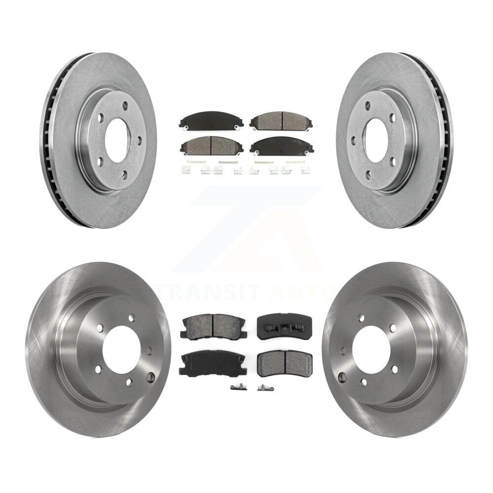 Standard Brake Kit For 2009 Dodge Caliber SRT-4. With 276mm Diameter Front Rotor K8S-105089 Transit Auto