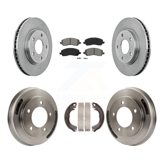 Standard Brake Kit For 2009 Mitsubishi Lancer DE and with Drum rear brakes K8S-105128 Transit Auto
