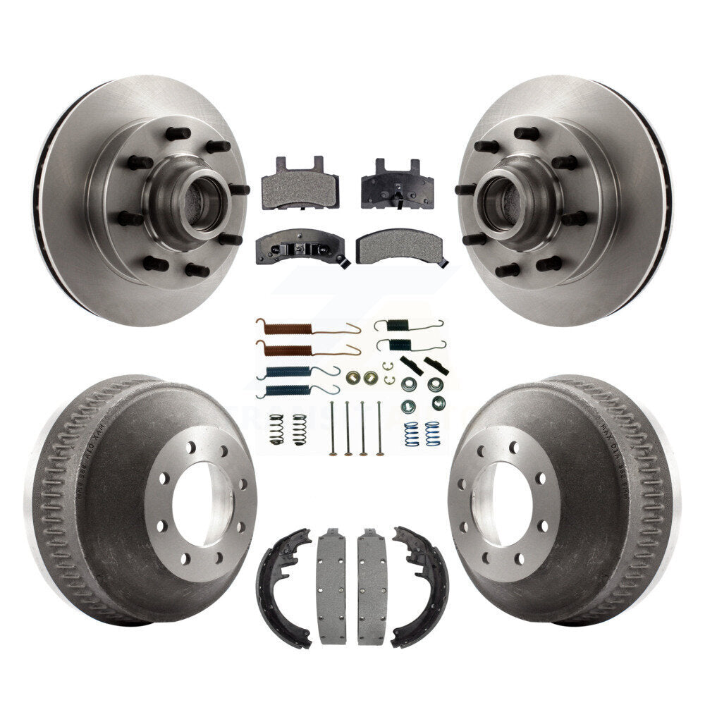 Standard Brake Kit For 1998 GMC C2500 With 13" Diameter Drum and With 8600 Lb GVW and With Full Floating Axle K8T-102538 Transit Auto