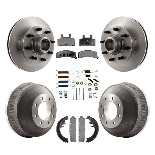 Standard Brake Kit For 1998 GMC C2500 With 13" Diameter Drum and With 8600 Lb GVW and With Full Floating Axle K8T-102538 Transit Auto