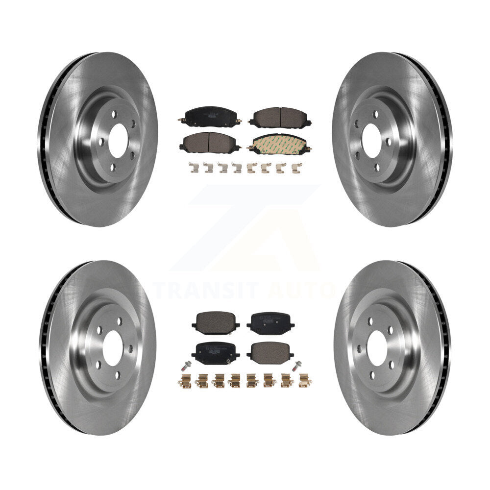 Standard Brake Kit For 2020 Lincoln Aviator With 363mm Diameter Front Rotor and With Performance Brakes K8T-104054 Transit Auto