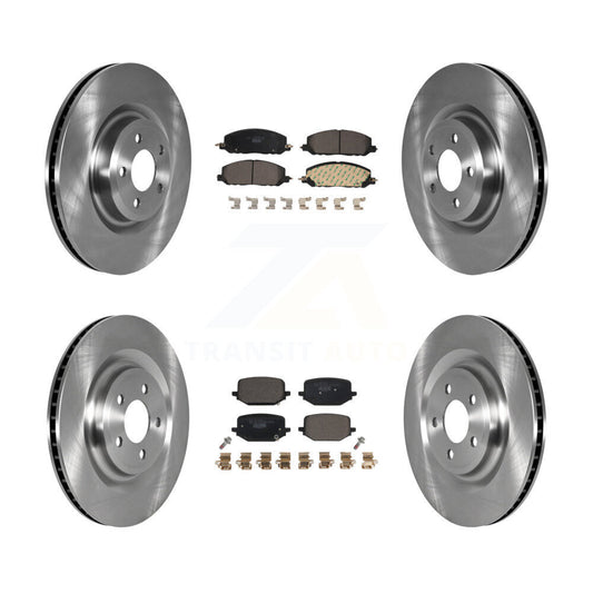 Standard Brake Kit For 2020 Lincoln Aviator With 363mm Diameter Front Rotor and With Performance Brakes K8T-104054 Transit Auto