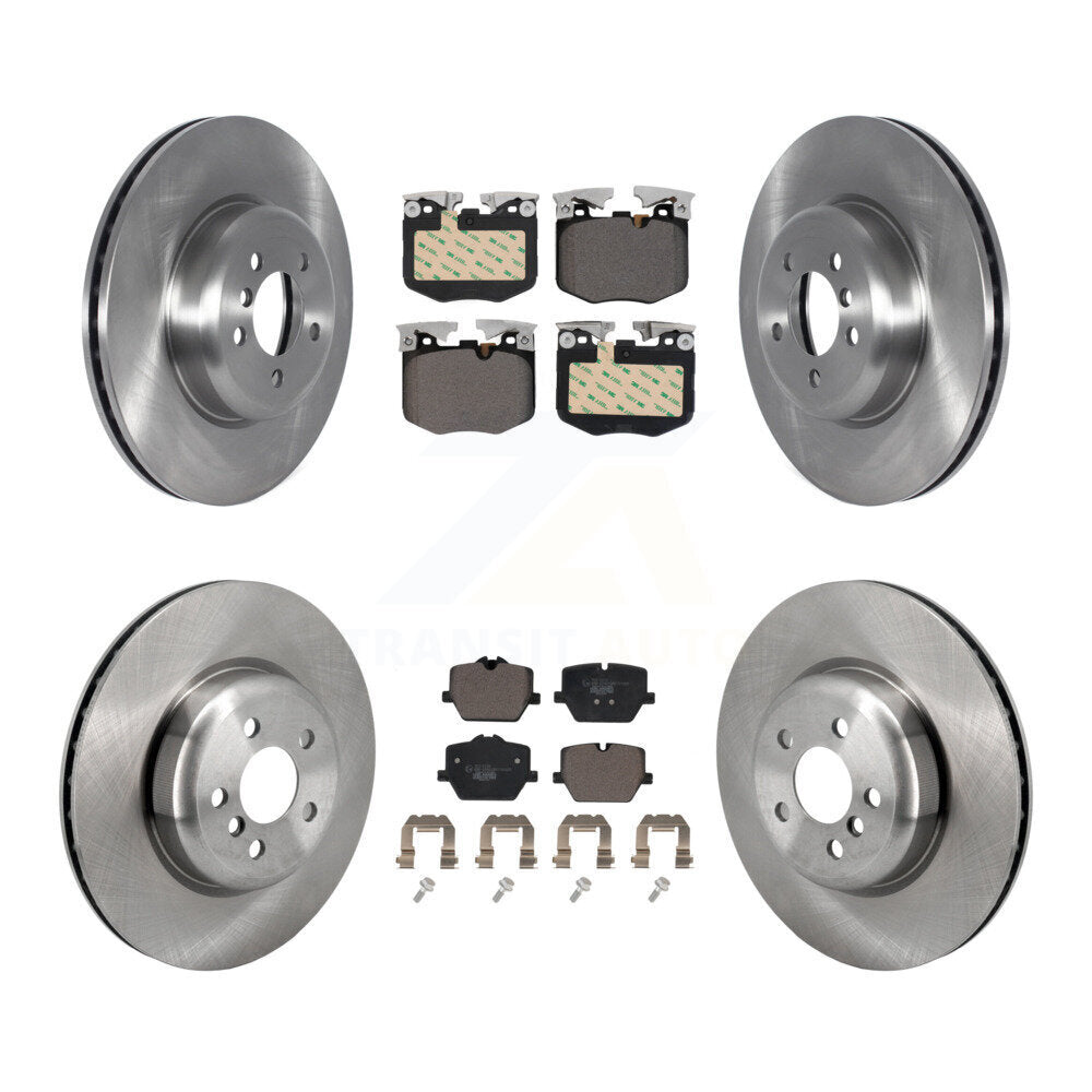 Standard Brake Kit For 2019 BMW 330i With Blue Painted Calipers and With 345mm Diameter Rear Rotor K8T-104479 Transit Auto