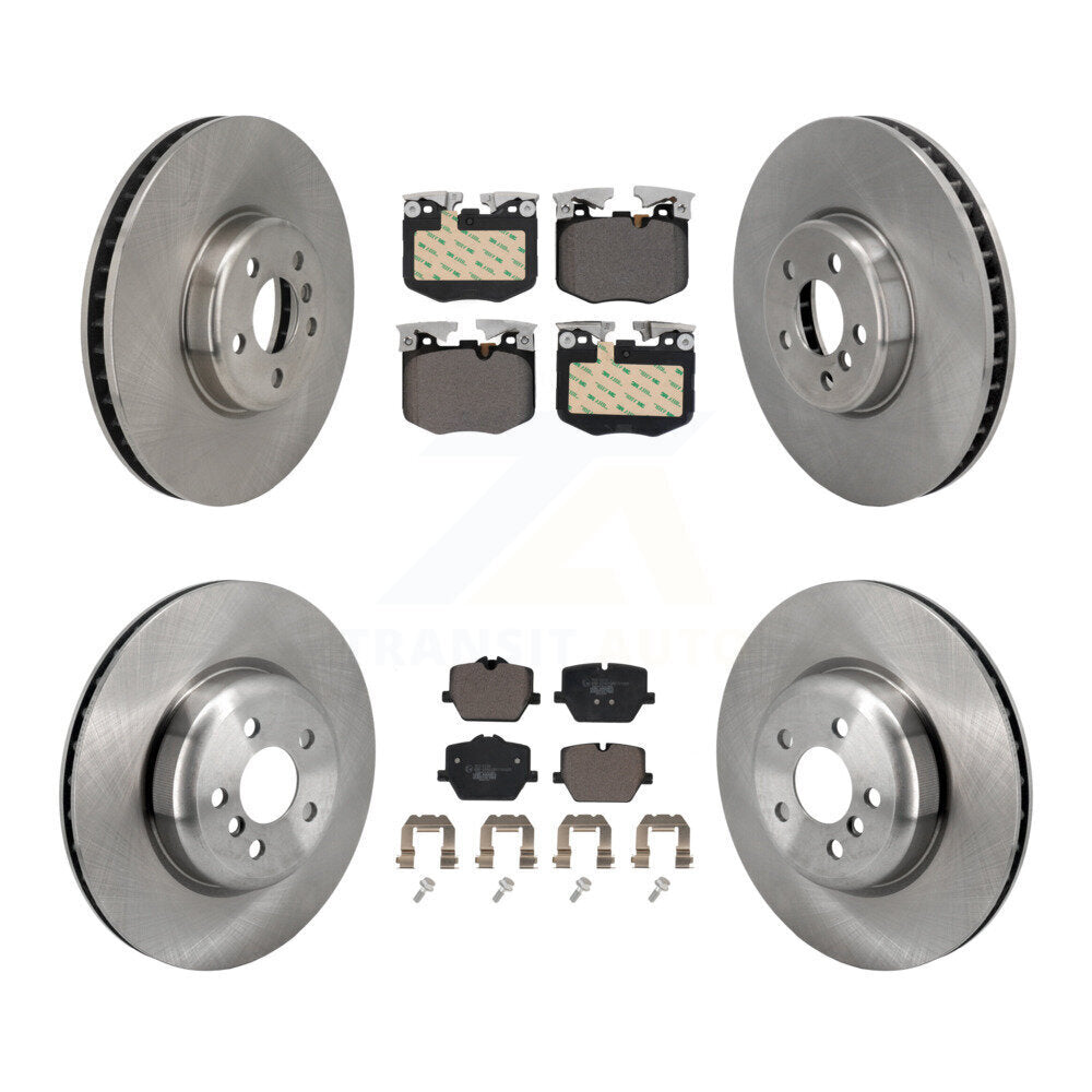 Standard Brake Kit For 2020 BMW 330i With Blue Painted Calipers and With 345mm Diameter Rear Rotor K8T-104574 Transit Auto