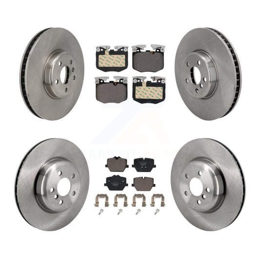 Standard Brake Kit For 2020 BMW 330i With Blue Painted Calipers and With 345mm Diameter Rear Rotor K8T-104574 Transit Auto