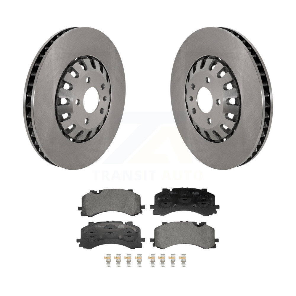 Standard Brake Kit For 2021 Audi A8 Quattro 4.0L. With 375mm Diameter Front Rotor K8T-105880 Transit Auto