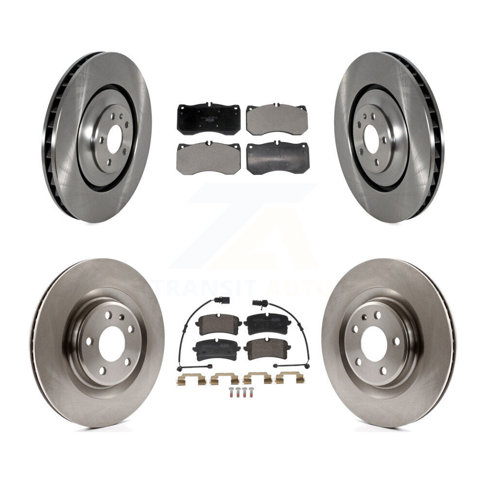 Standard Brake Kit For 2017 Audi A7 Quattro With 400mm Diameter Front Rotor and With Ceramic Composite Brakes K8T-105832 Transit Auto
