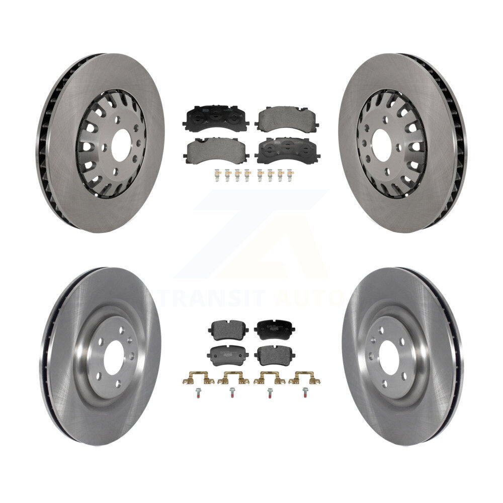 Standard Brake Kit For 2021 Audi A8 Quattro 4.0L. With 375mm Diameter Front Rotor K8T-105880 Transit Auto