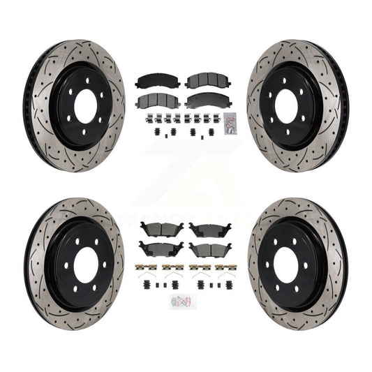 Performance Upgrade Brake Kit For 2025 Ford F-150 With Standard Brakes and With 336mm Diameter Rear Rotor KDA-103139 Transit Auto