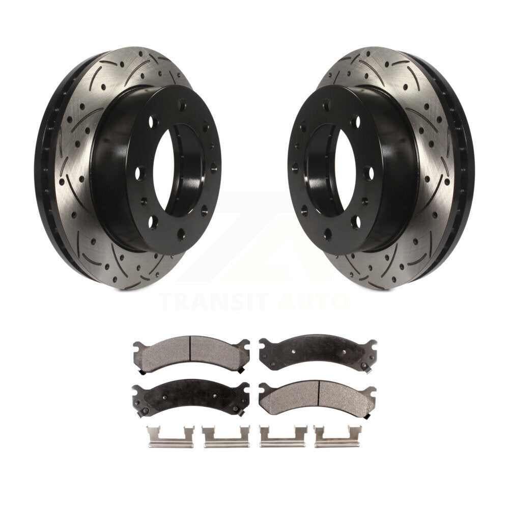 Performance Upgrade Brake Kit For 2002 GMC Sierra 1500 HD KDT-100193 Transit Auto