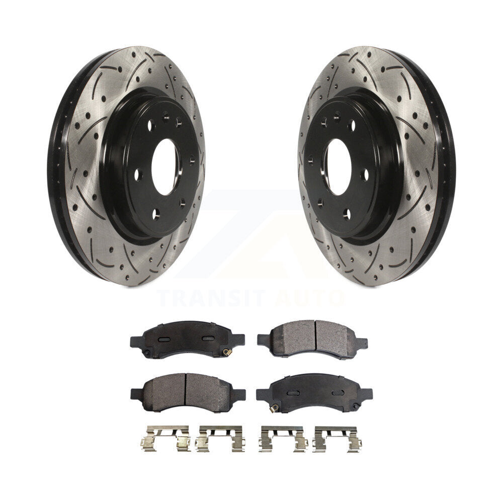 Performance Upgrade Brake Kit For 2009 Buick Enclave KDT-100199 Transit Auto