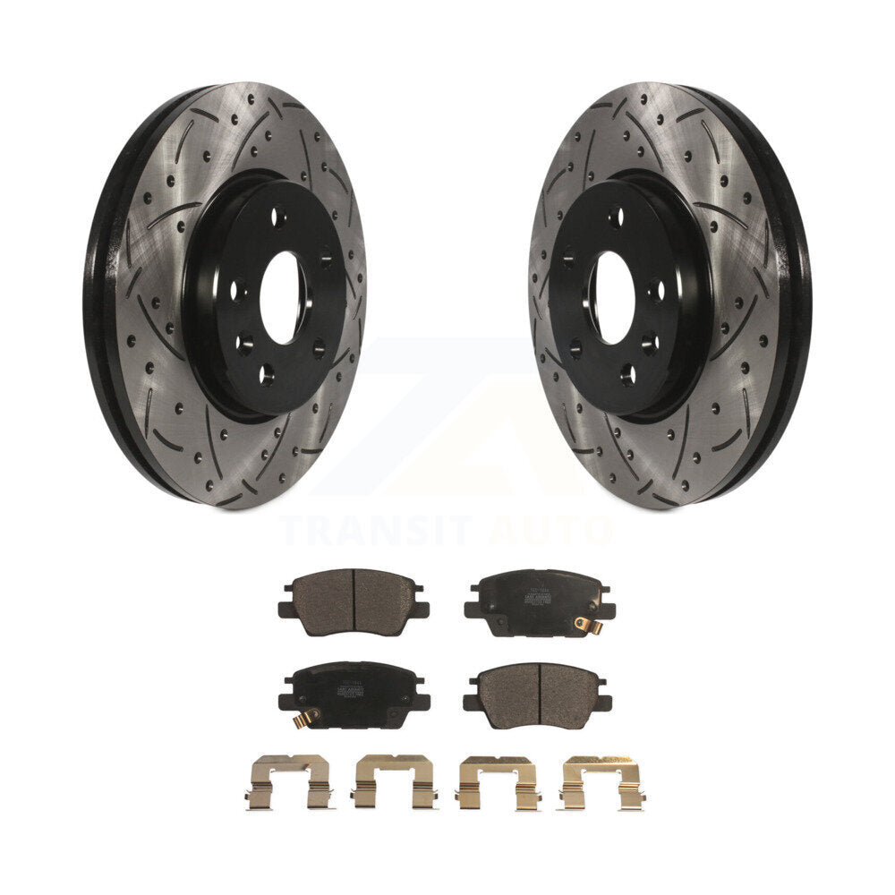 Performance Upgrade Brake Kit For 2018 Chevrolet Volt KDT-100993 Transit Auto