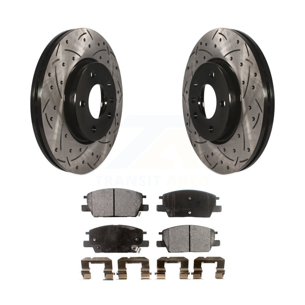 Performance Upgrade Brake Kit For 2018 Buick LaCrosse With 300mm Diameter Front Rotor KDT-100811 Transit Auto