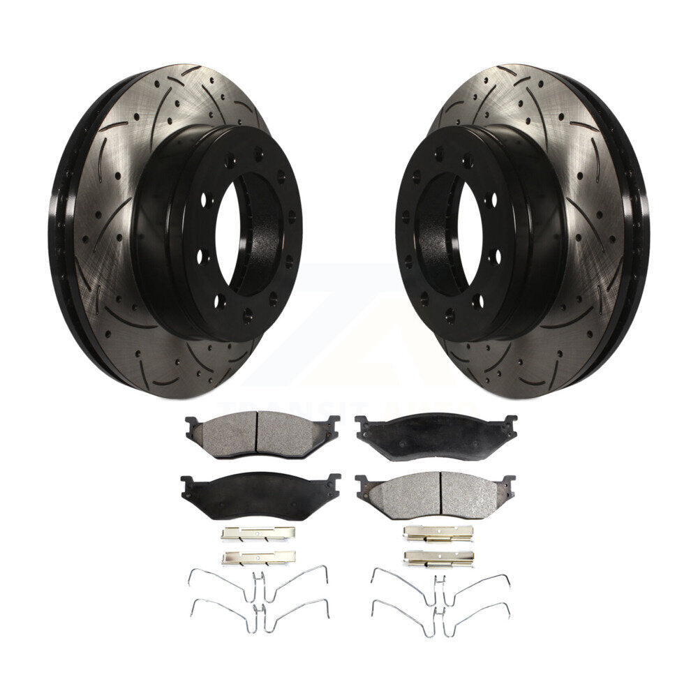 Performance Upgrade Brake Kit For 2014 Ford F-450 Super Duty With 10 Lug Wheels KDT-101211 Transit Auto