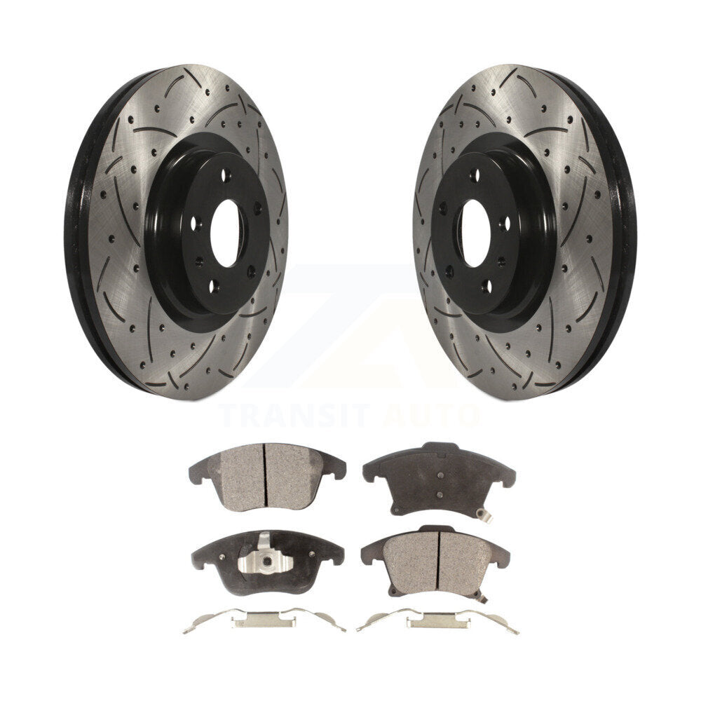 Performance Upgrade Brake Kit For 2016 Lincoln MKZ GAS engine KDT-100242 Transit Auto