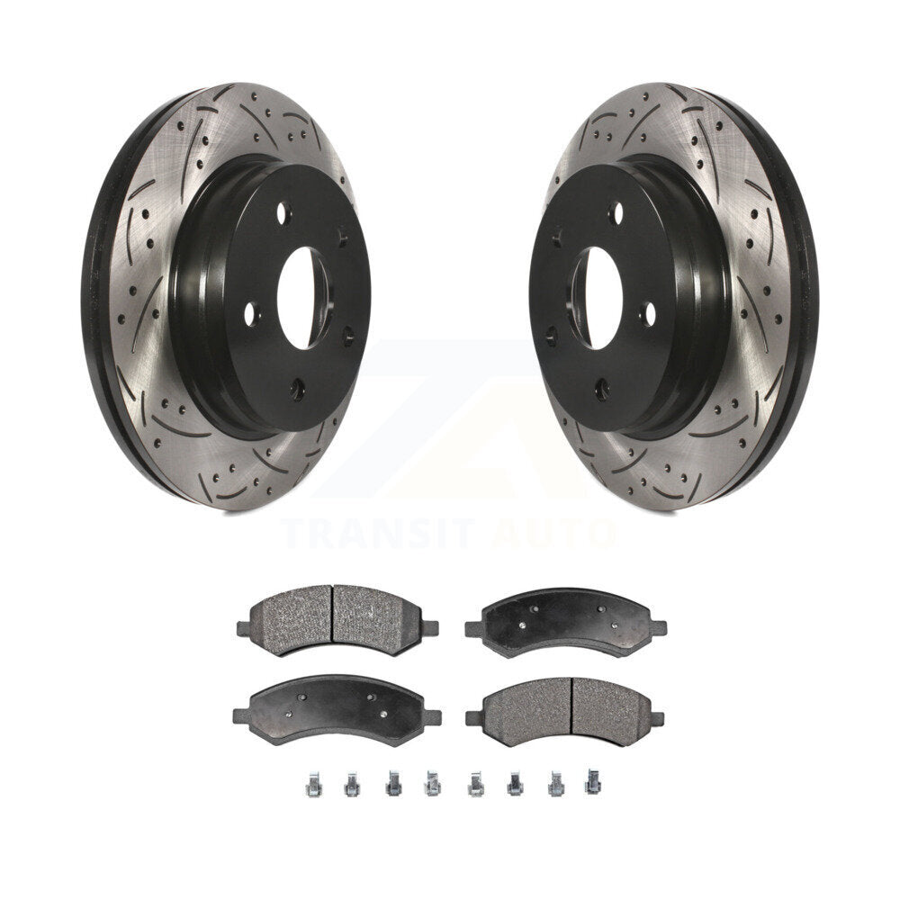 Performance Upgrade Brake Kit For 2007 Dodge Durango KDT-100250 Transit Auto