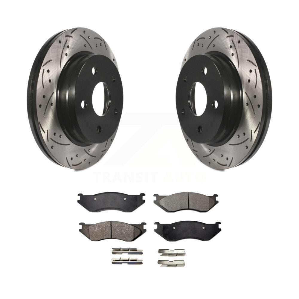 Performance Upgrade Brake Kit For 2004 Dodge Durango KDT-100252 Transit Auto