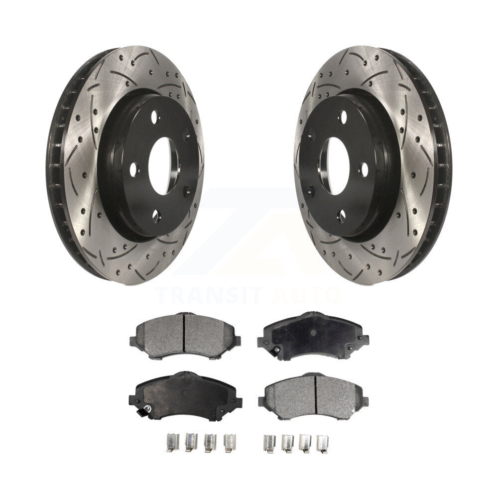 Performance Upgrade Brake Kit For 2012 Jeep Wrangler KDT-100265 Transit Auto