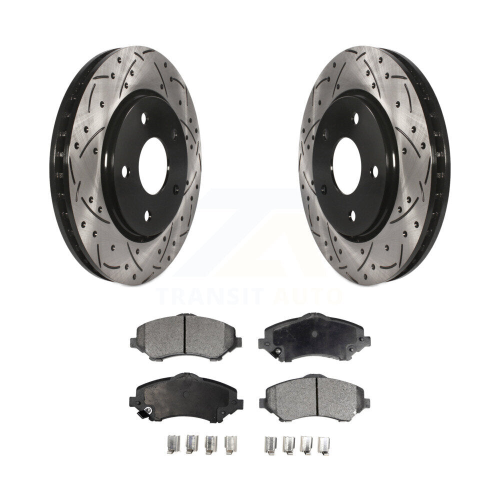 Performance Upgrade Brake Kit For 2008 Dodge Grand Caravan KDT-100266 Transit Auto