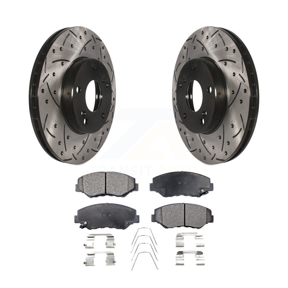 Performance Upgrade Brake Kit For 2014 Honda Fit EV Transit Auto