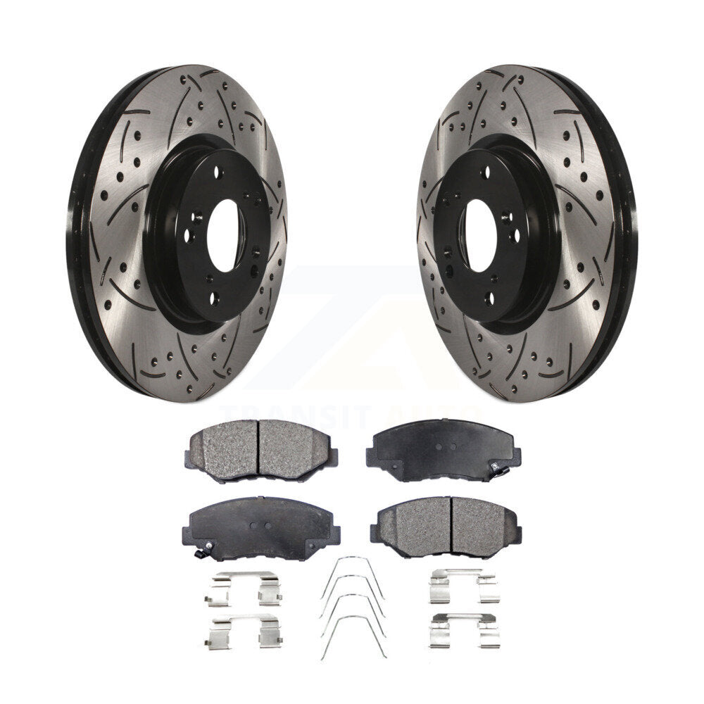 Performance Upgrade Brake Kit For 2014 Honda Civic Si KDT-100291 Transit Auto