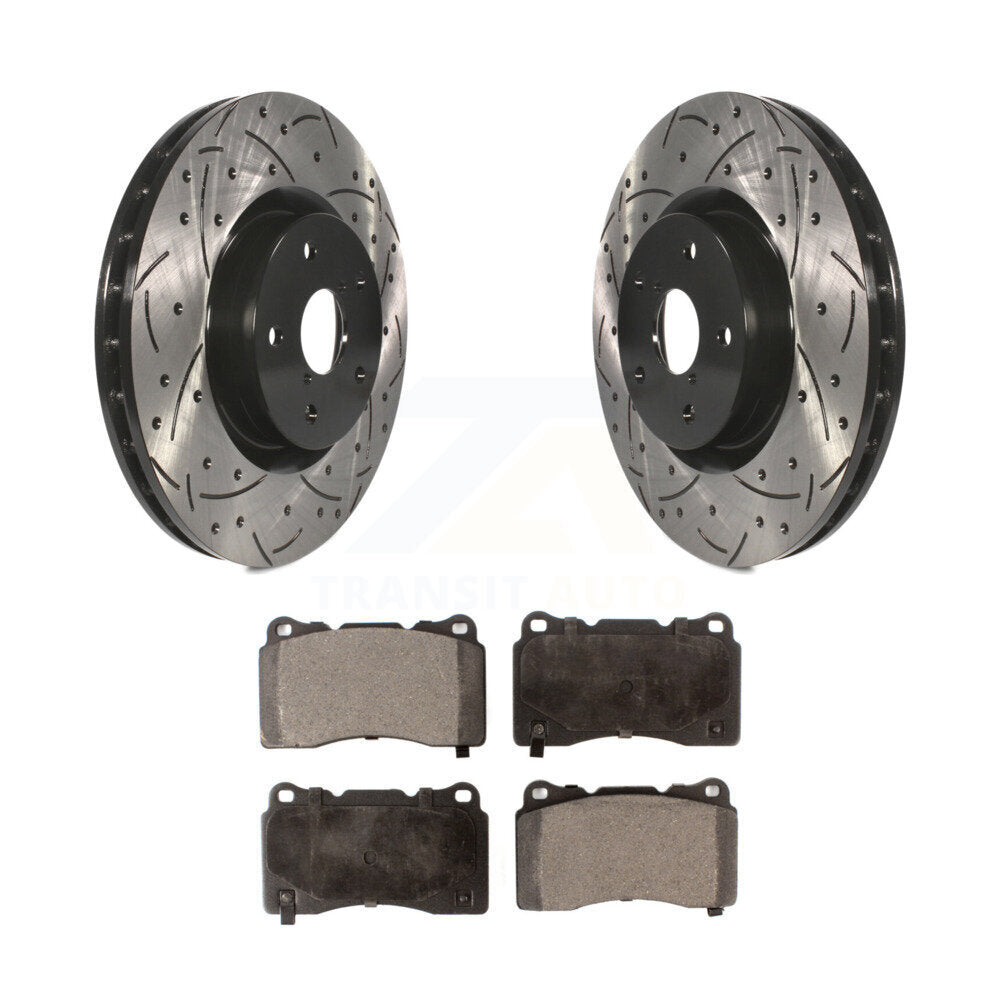 Performance Upgrade Brake Kit For 2013 Subaru WRX STI KDT-100292 Transit Auto