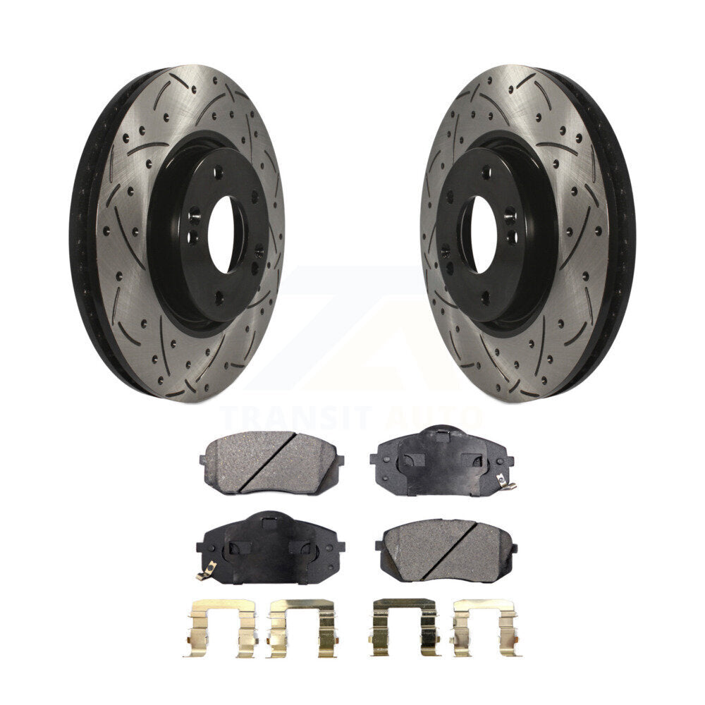 Performance Upgrade Brake Kit For 2014 Hyundai Tucson AWD KDT-100842 Transit Auto