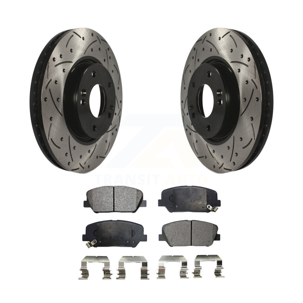 Performance Upgrade Brake Kit For 2015 Hyundai Veloster Turbocharged KDT-100311 Transit Auto