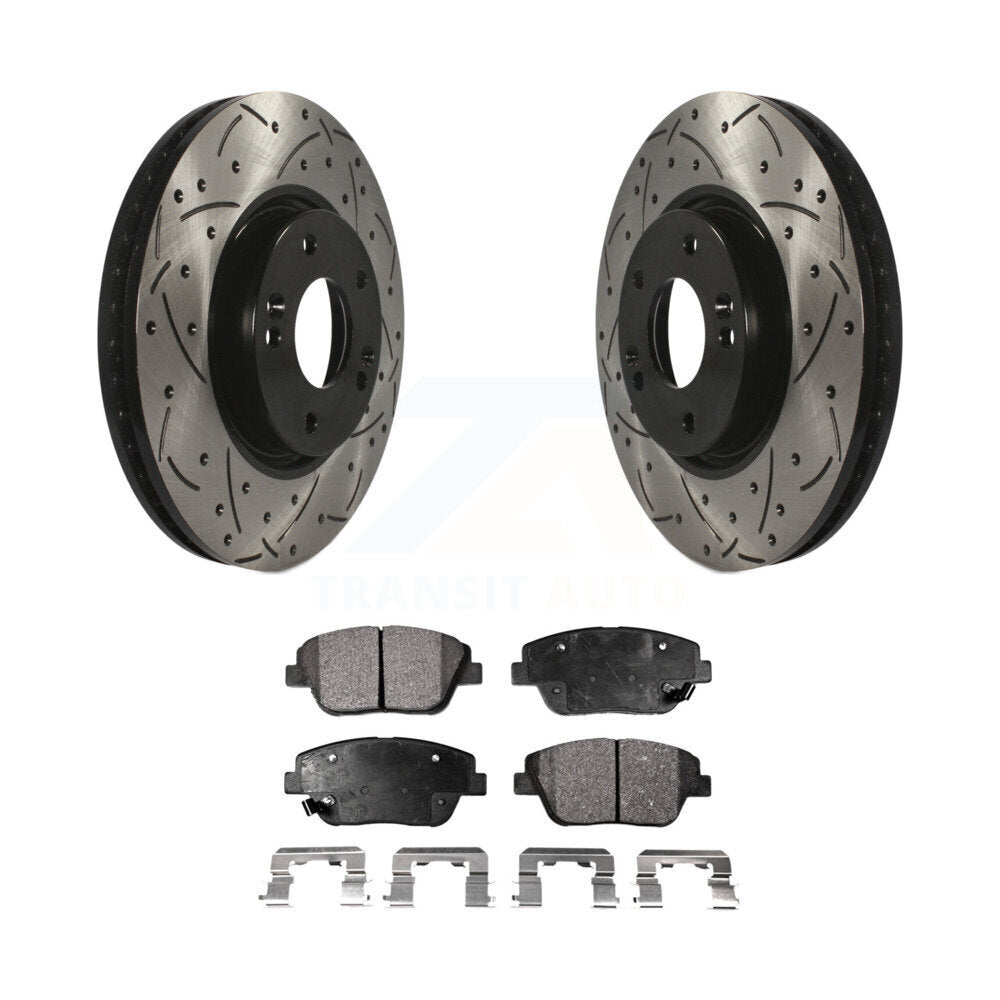Performance Upgrade Brake Kit For 2014 Hyundai Sonata KDT-100844 Transit Auto