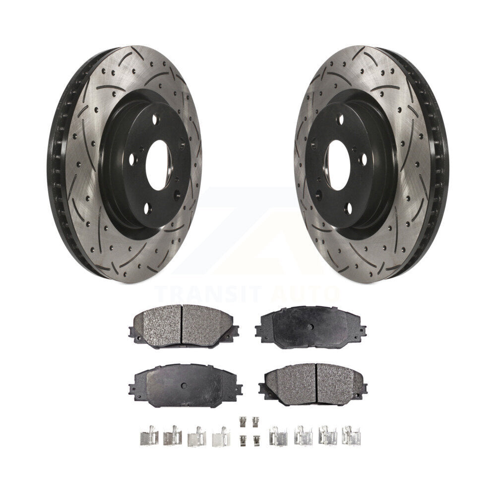 Performance Upgrade Brake Kit For 2007 Toyota RAV4 3.5L KDT-100317 Transit Auto