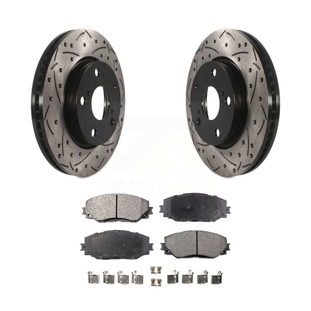 Performance Upgrade Brake Kit For 2013 Toyota Prius V Transit Auto