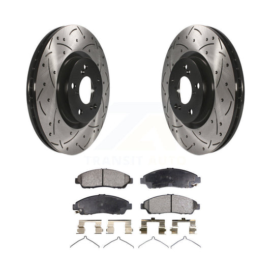 Performance Upgrade Brake Kit For 2014 Acura RLX Sport Hybrid SH-AWD Transit Auto