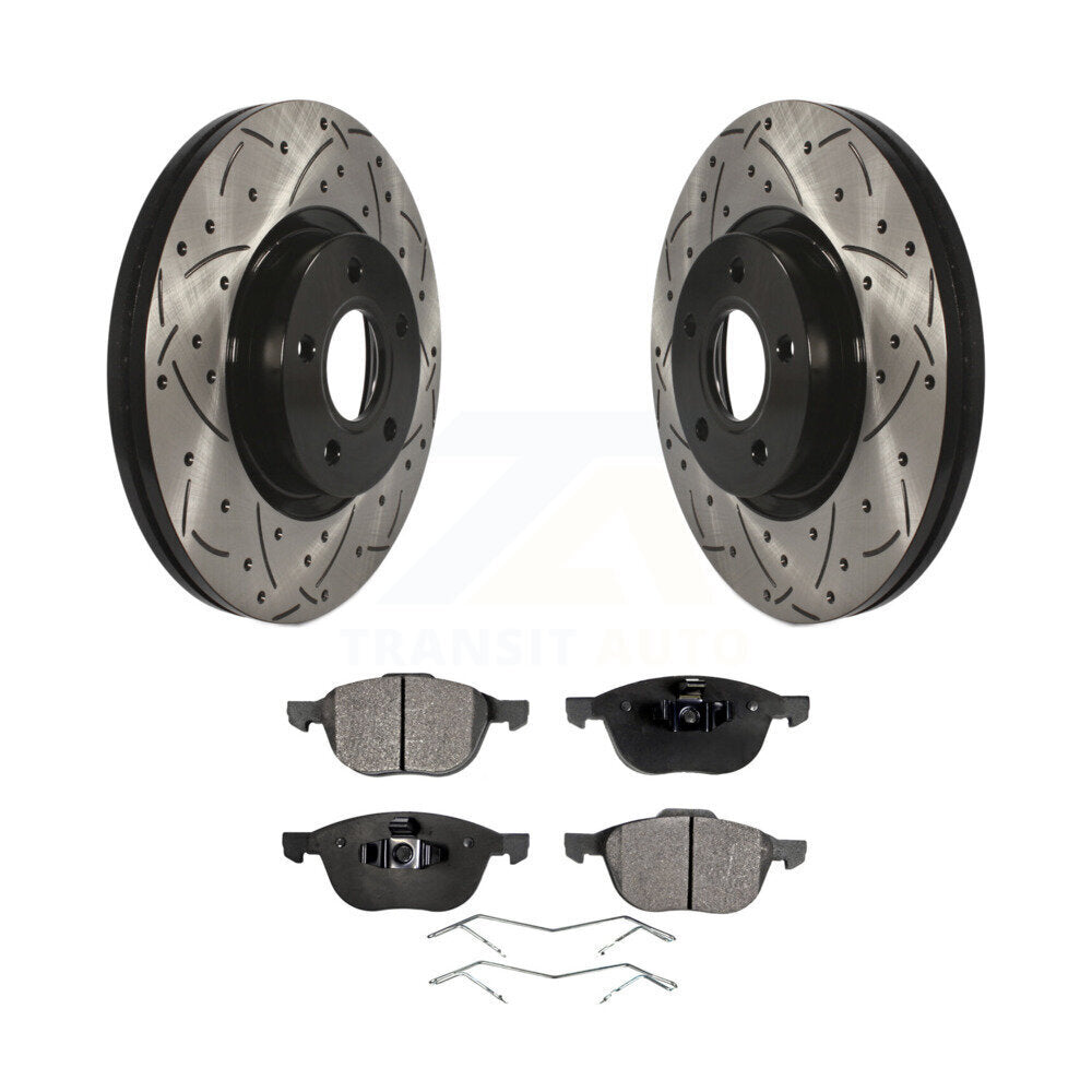 Performance Upgrade Brake Kit For 2017 Ford Escape 2.5L KDT-100339 Transit Auto