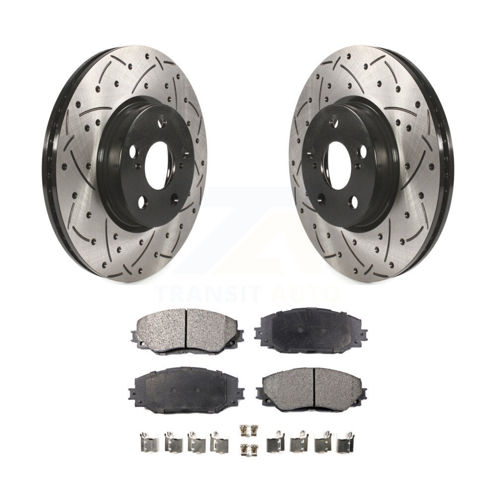 Performance Upgrade Brake Kit For 2017 Toyota Corolla KDT-100342 Transit Auto