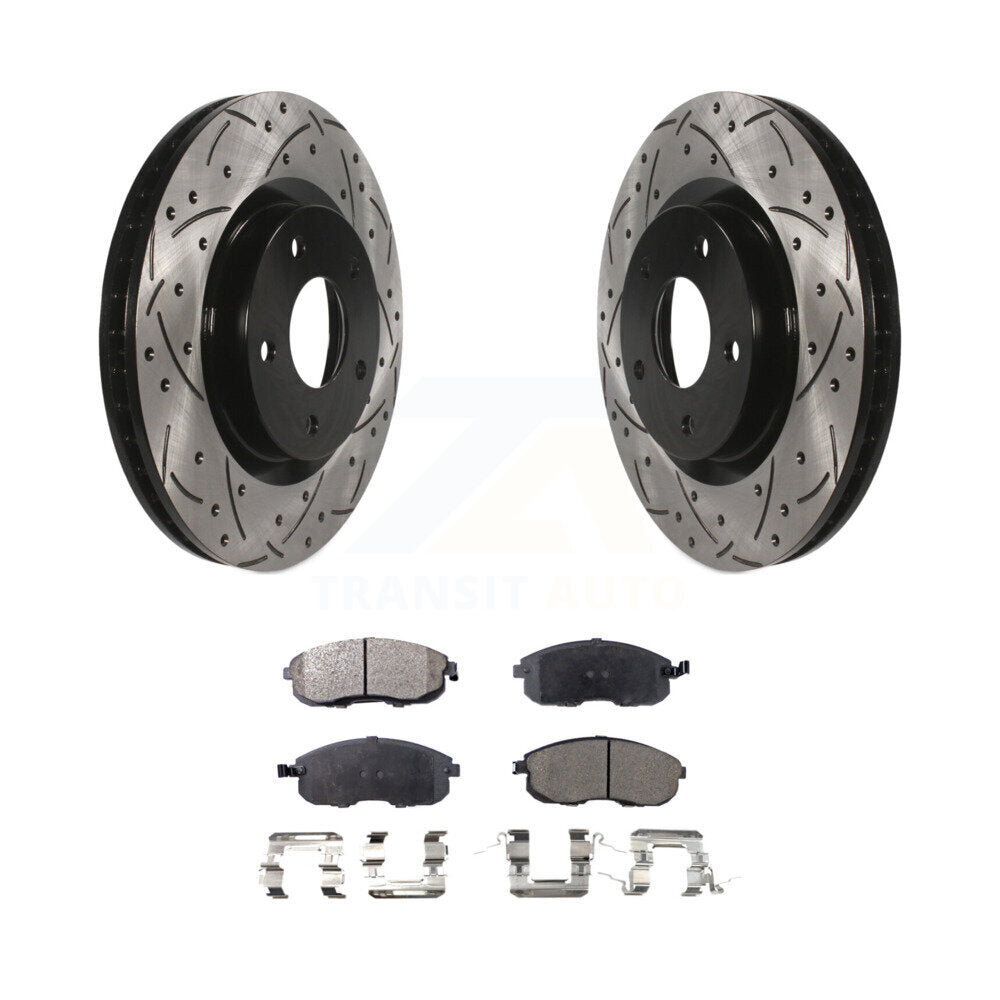 Performance Upgrade Brake Kit For 2007 Nissan Sentra SE-R KDT-100345 Transit Auto