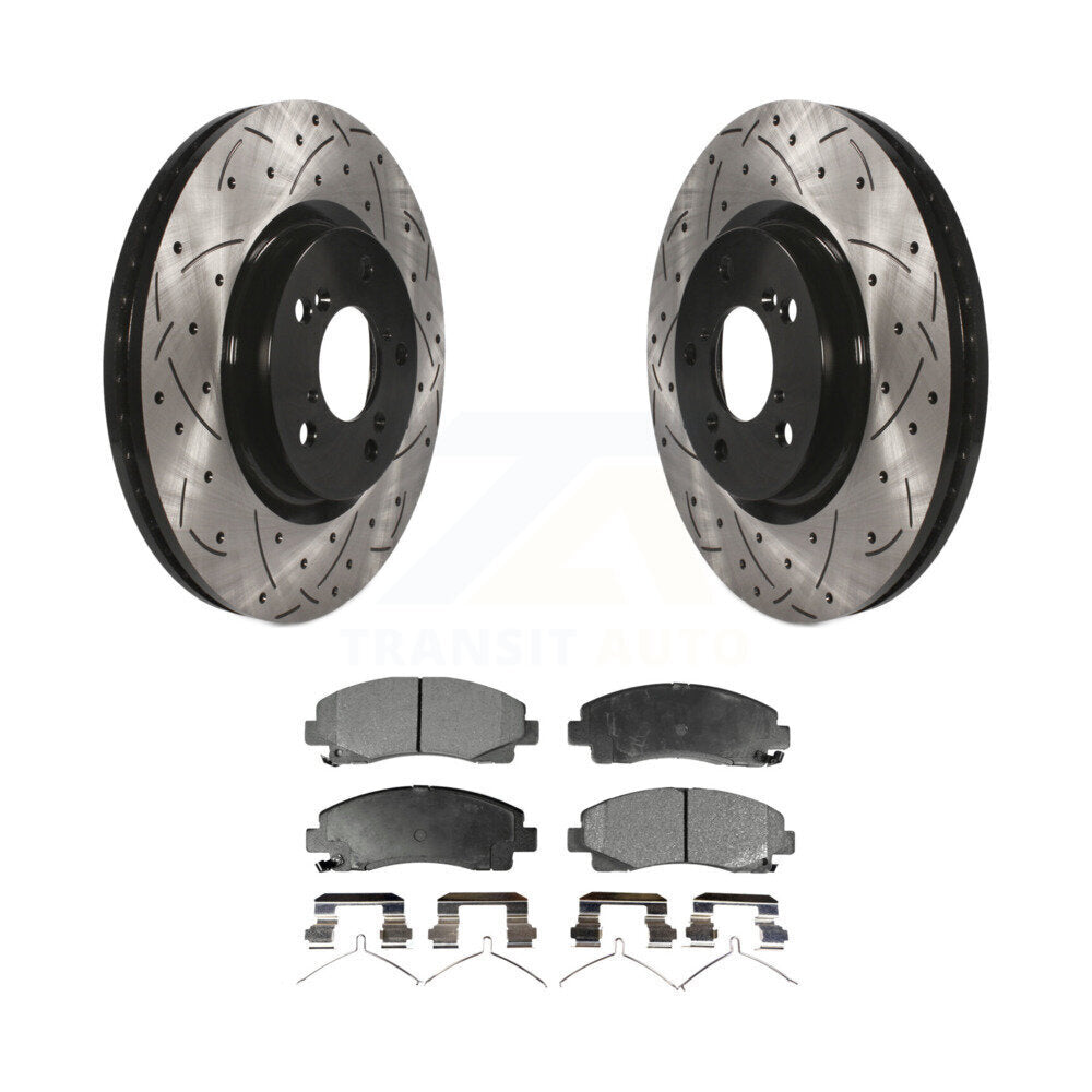 Performance Upgrade Brake Kit For 2009 Acura TL KDT-100865 Transit Auto