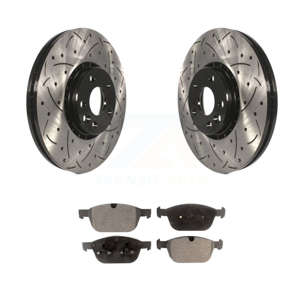 Performance Upgrade Brake Kit For 2013 Volvo XC60 KDT-100365 Transit Auto