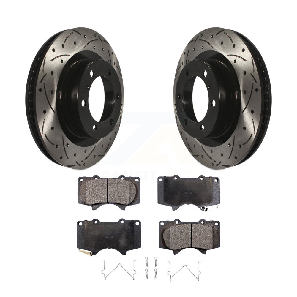 Performance Upgrade Brake Kit For 2014 Toyota 4Runner KDT-100366 Transit Auto
