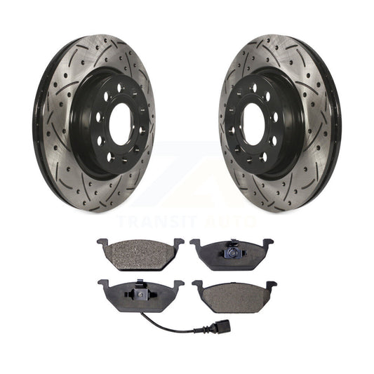 Performance Upgrade Brake Kit For 2011 Volkswagen Jetta With 280mm Diameter Front Rotor Transit Auto