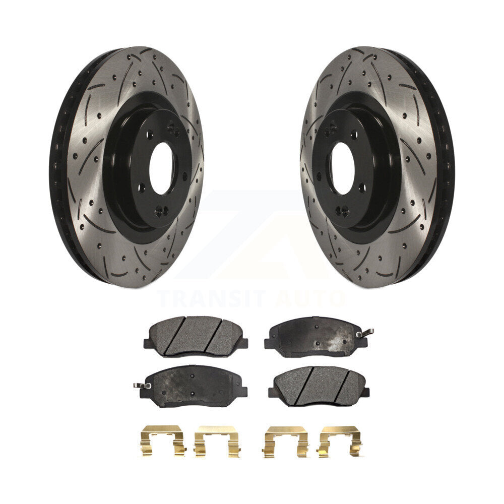 Performance Upgrade Brake Kit For 2014 Hyundai Santa Fe 3.3L KDT-101233 Transit Auto