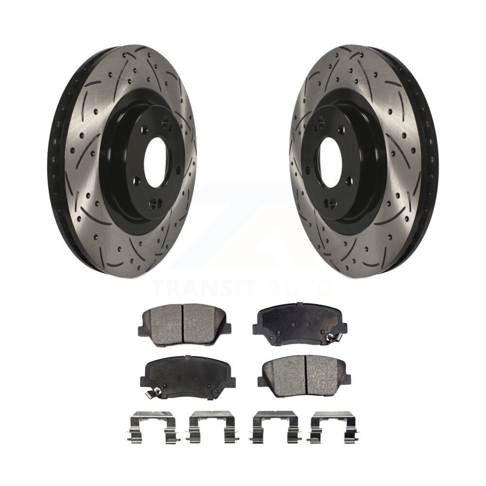 Performance Upgrade Brake Kit For 2015 Kia Sorento With Plain Caliper KDT-101234 Transit Auto