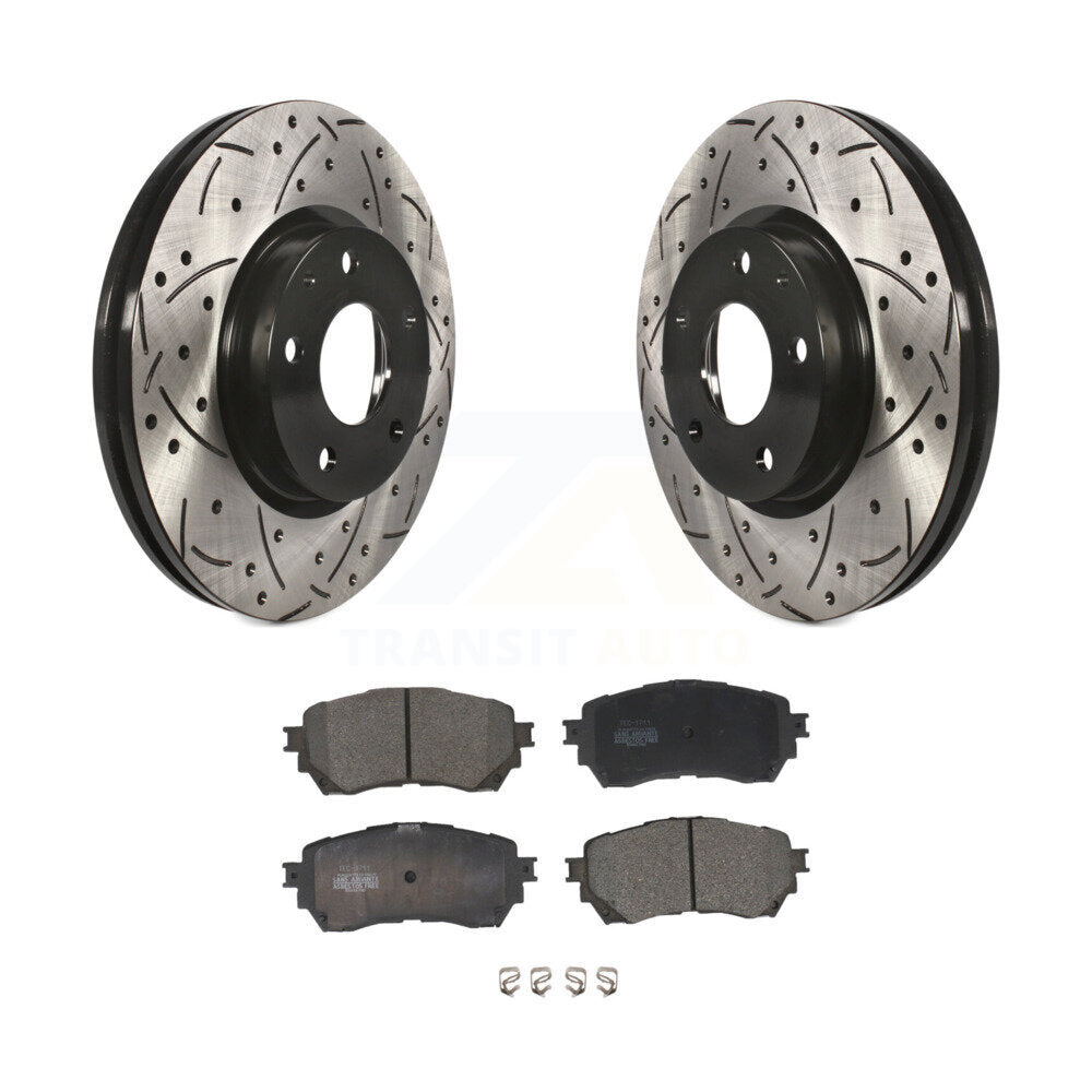 Performance Upgrade Brake Kit For 2014 Mazda 6 i/Grand Touring KDT-100392 Transit Auto