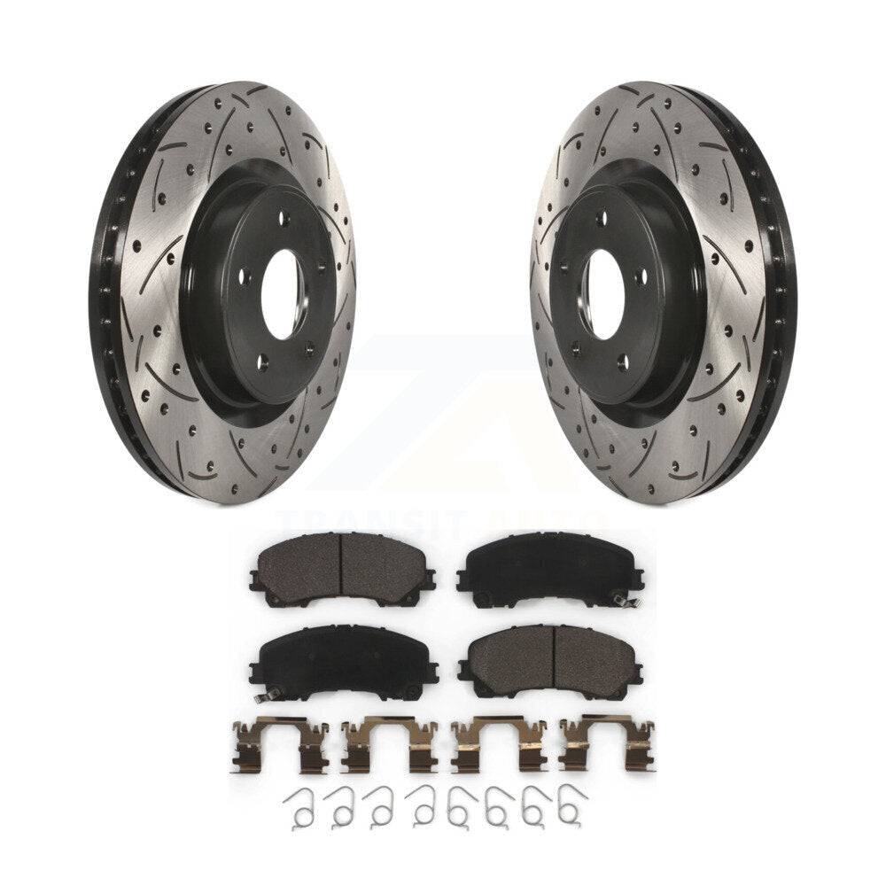 Performance Upgrade Brake Kit For 2017 INFINITI QX50 KDT-100402 Transit Auto