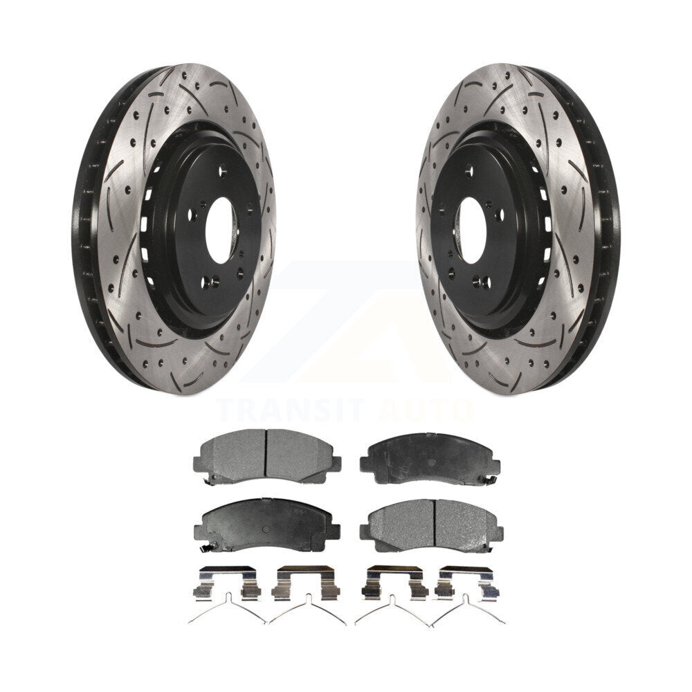 Performance Upgrade Brake Kit For 2017 Acura TLX KDT-100403 Transit Auto