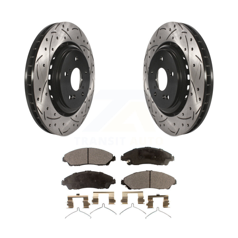 Performance Upgrade Brake Kit For 2014 Acura MDX KDT-100404 Transit Auto