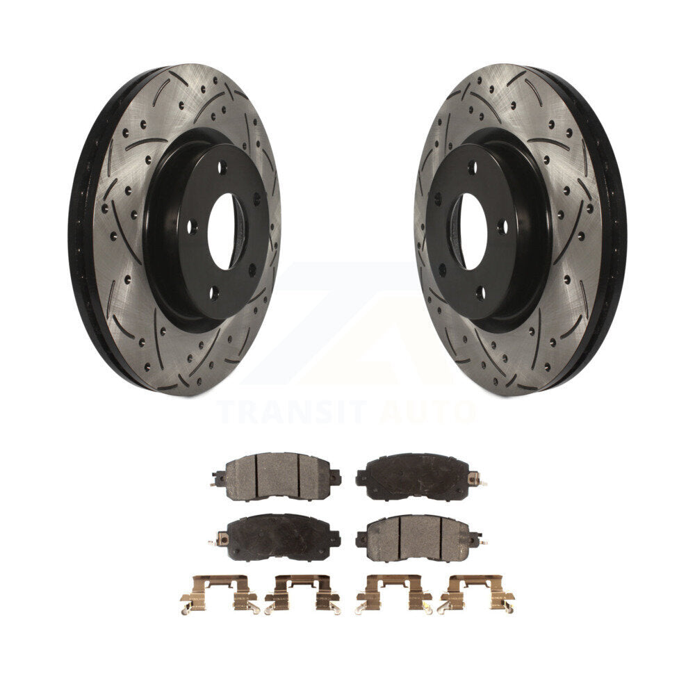 Performance Upgrade Brake Kit For 2013 Nissan Altima Sedan KDT-100416 Transit Auto