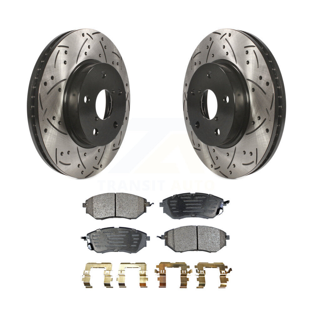 Performance Upgrade Brake Kit For 2015 Subaru Legacy 2.5L KDT-100417 Transit Auto