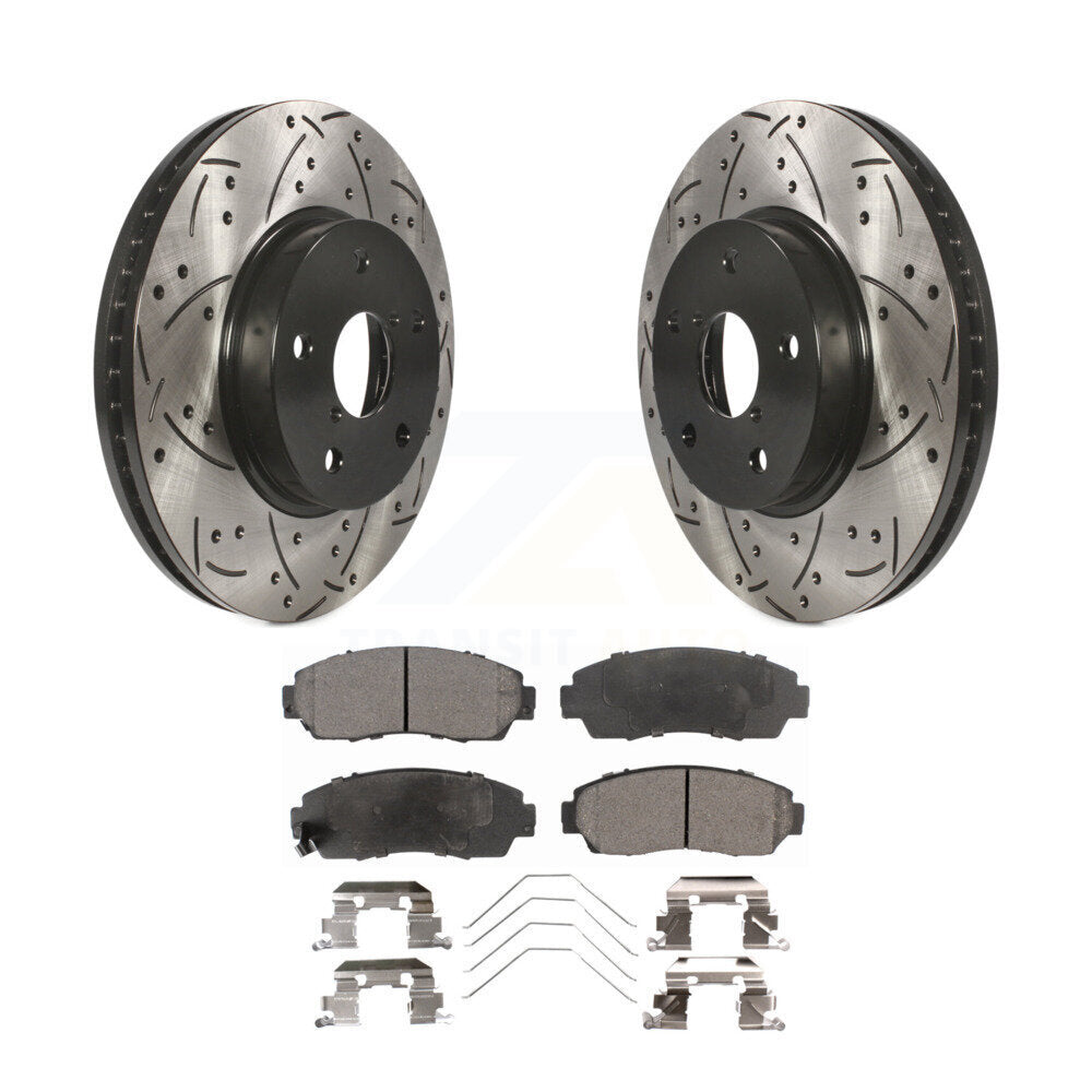 Performance Upgrade Brake Kit For 2018 Subaru Legacy 2.5L KDT-100418 Transit Auto