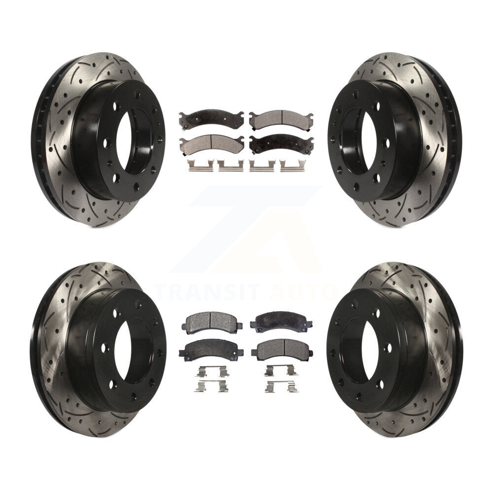 Performance Upgrade Brake Kit For 2003 Chevrolet Express 2500 With 8 Lug Wheels KDT-100194 Transit Auto